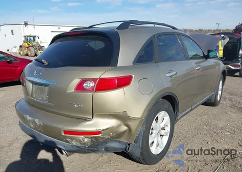 2004 Infiniti Fx35 from USA, damaged, VIN JNRAS08W54X210971